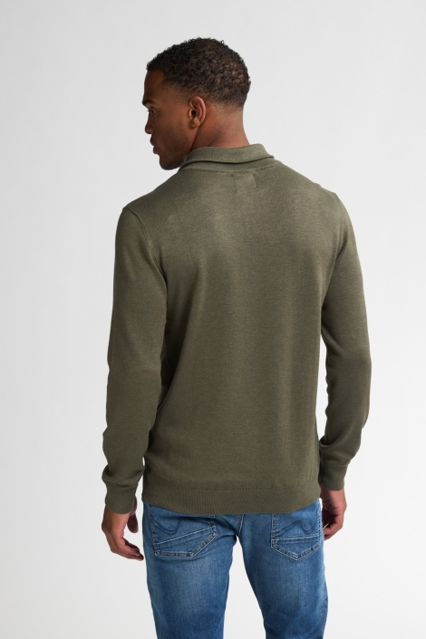 Petrol Industries men knitwear collar basic